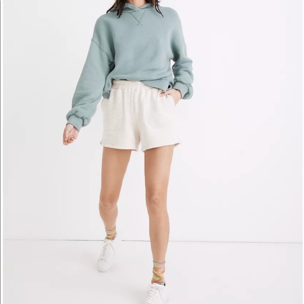 Madewell MWL Airyterry Stiched-Pocket Sweatshorts
